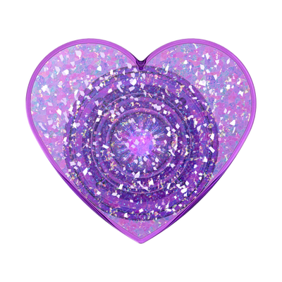 Iridescent Confetti Dreamy Heart